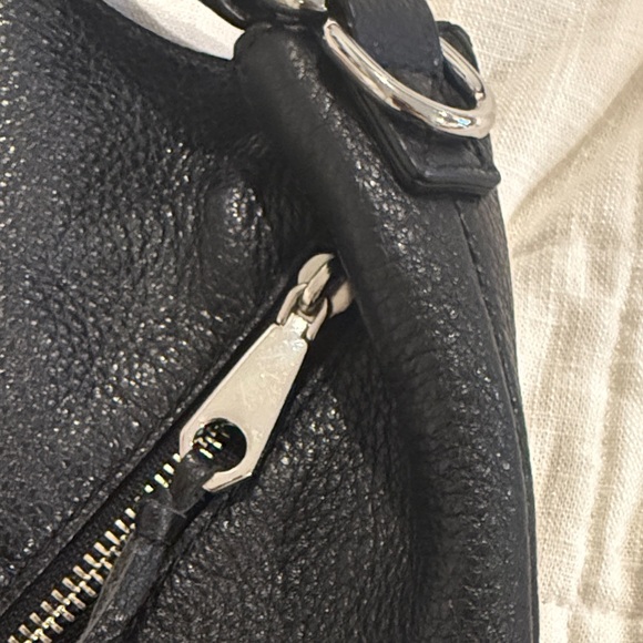Rebecca Minkoff Black Leather Hobo - Picture 2 of 7